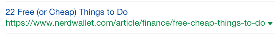 Potential topic to pitch a personal finance blog